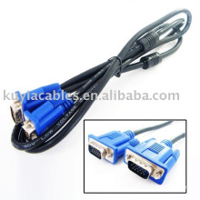 VGA SVGA Extension Cable M/M HDB15 5Ft Blue Connector